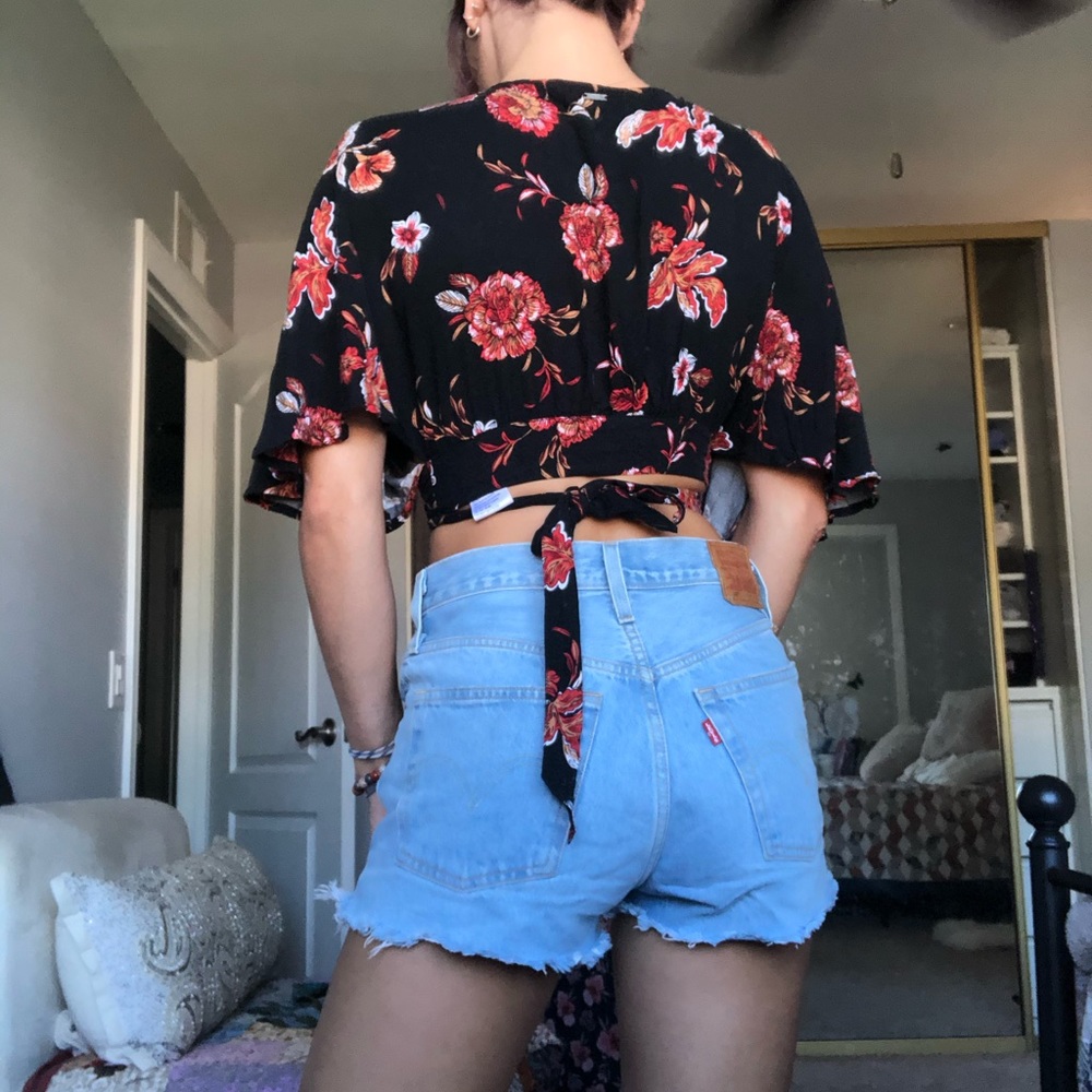 Rusty Wrap Top - Picture 5 of 6
